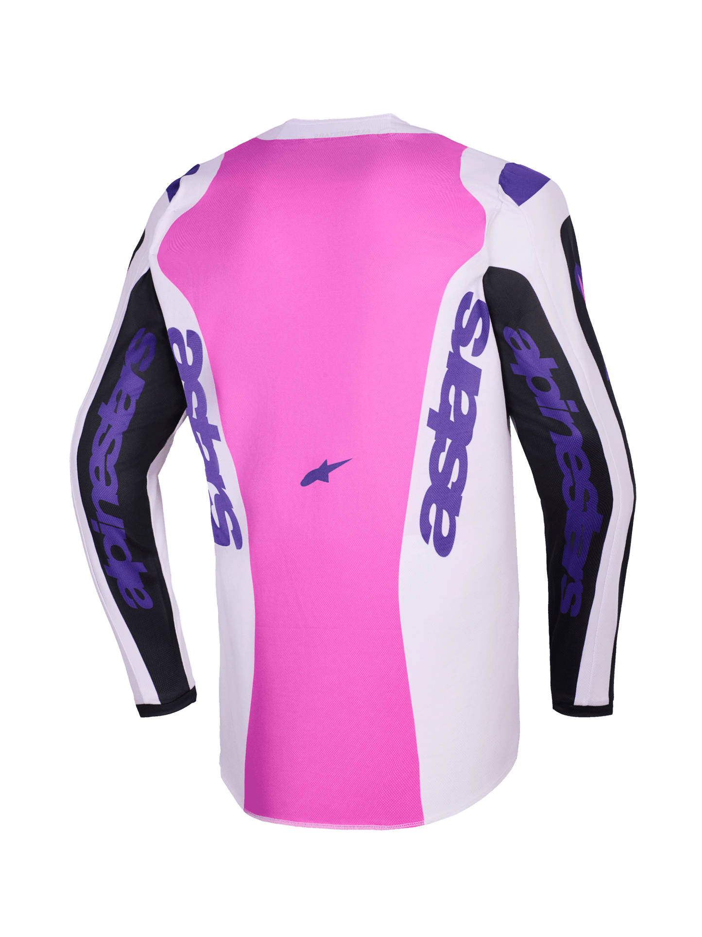 Alpinestars Fluid Grid Jersey 2026 Schwarz, Lichtgrau und Lila - MxProStoreParts