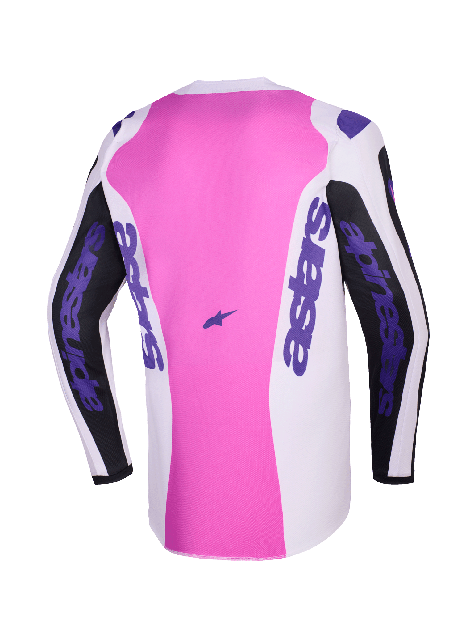 Alpinestars Fluid Grid Jersey 2026 Schwarz, Lichtgrau und Lila - MxProStoreParts