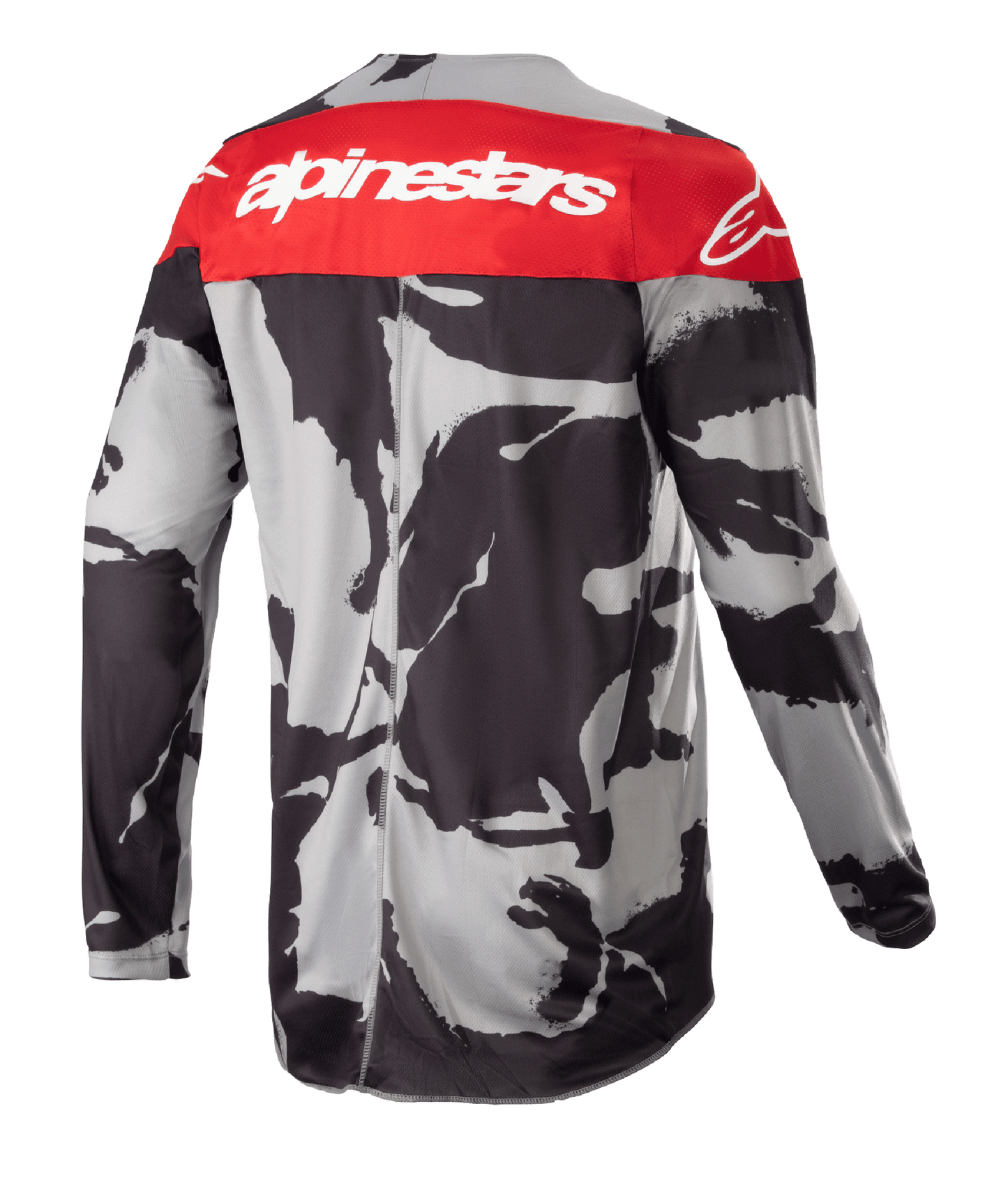 Alpinestars 2023 Racer Tactical Trikot Castgrau Camo Mars Rot - MxProStoreParts