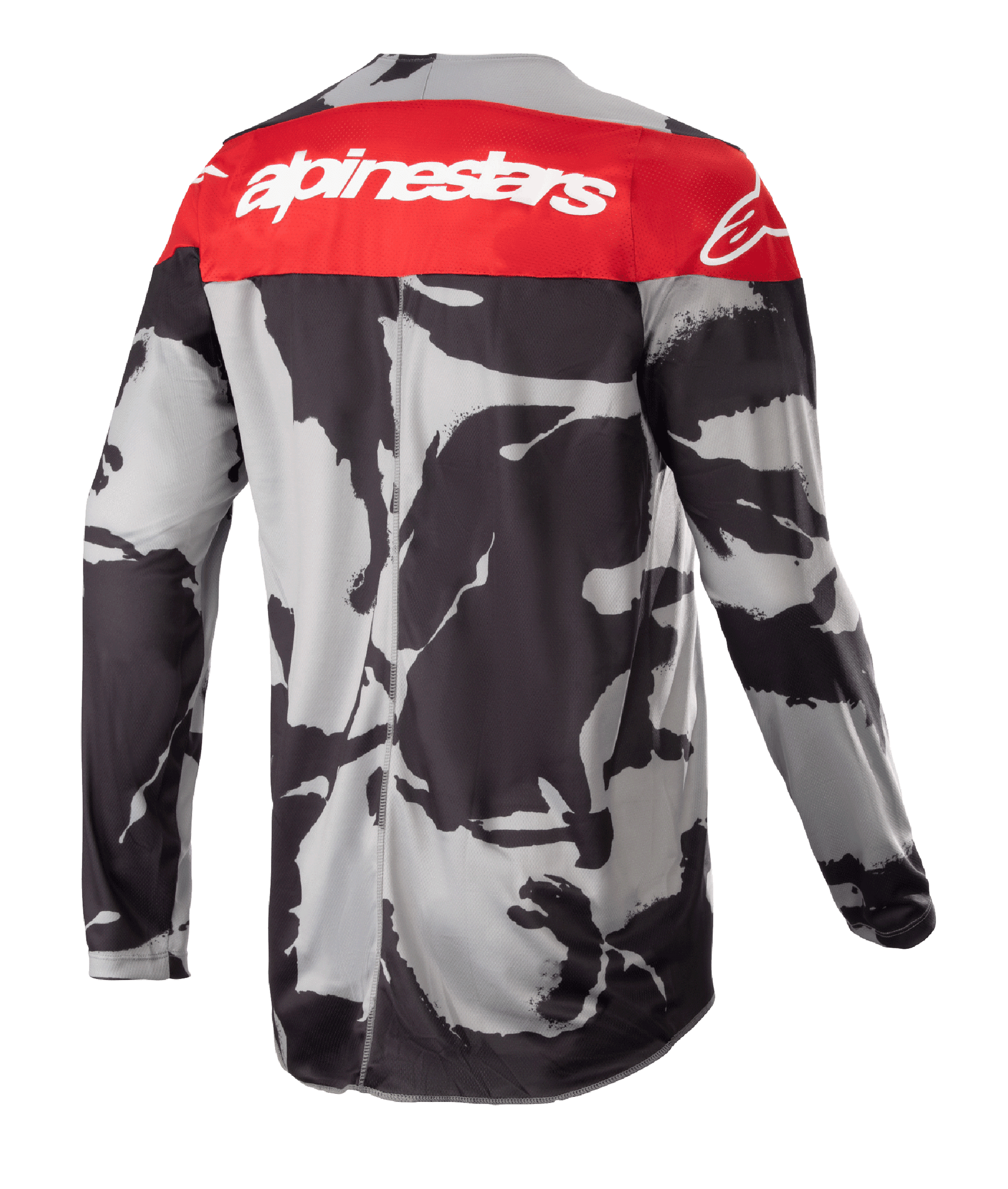 Alpinestars 2023 Racer Tactical Trikot Castgrau Camo Mars Rot - MxProStoreParts