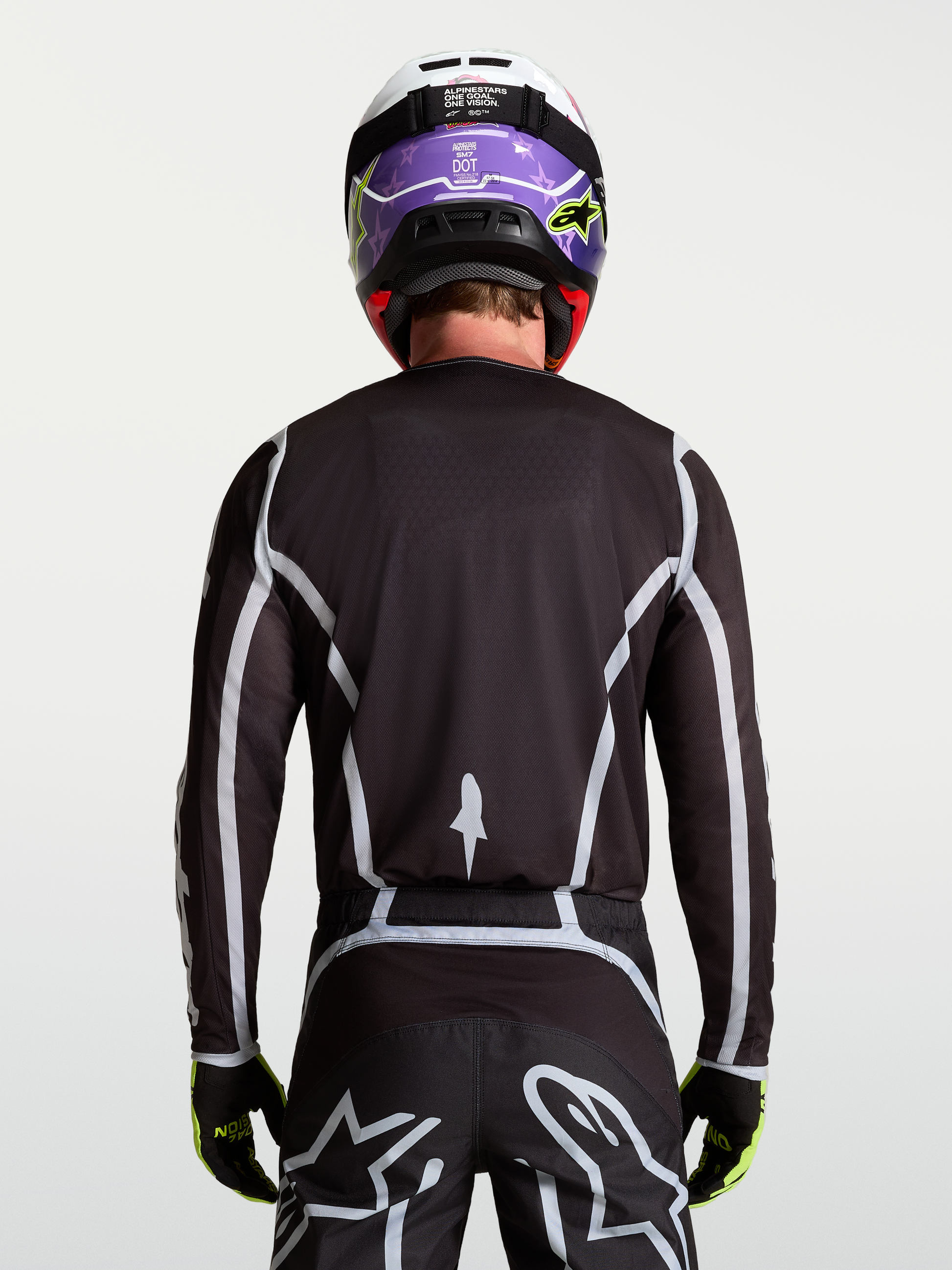 Alpinestars Fluid Apex V2 Jersey 2027 Zwart Zilver