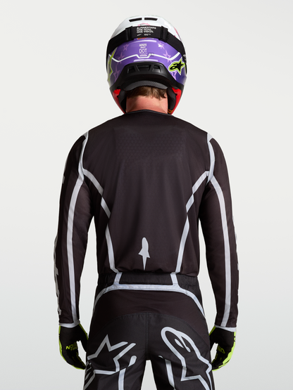 Alpinestars Fluid Apex V2 Jersey 2027 Zwart Zilver