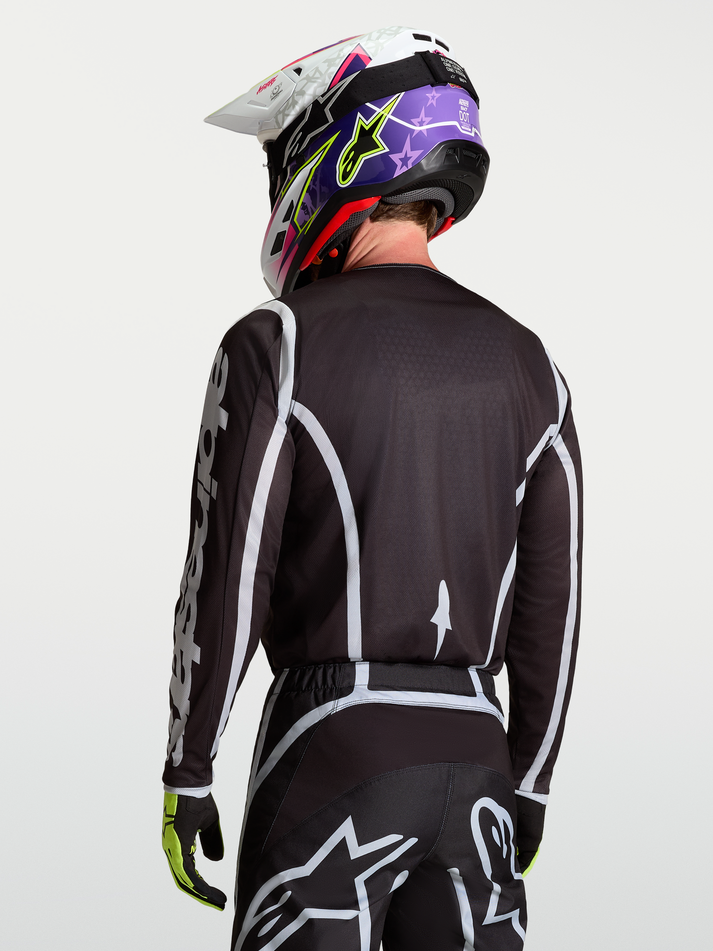 Alpinestars Fluid Apex V2 Jersey 2027 Zwart Zilver
