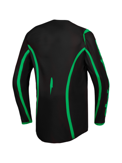 Alpinestars Fluid Apex V2 Jersey 2027 Zwart Groen Fluo