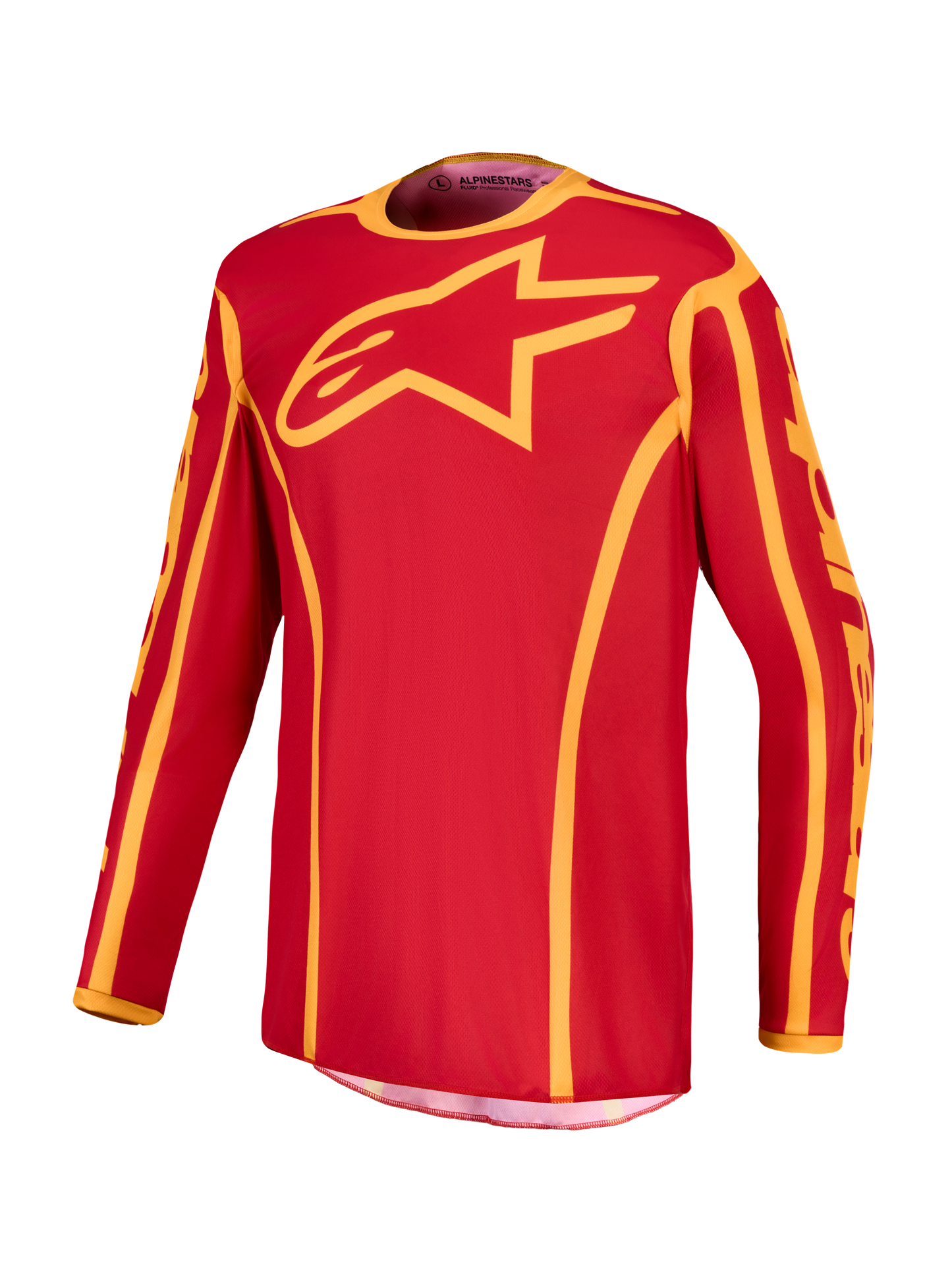 Alpinestars Fluid Apex V2 Jersey 2027 Vuurrood Goud