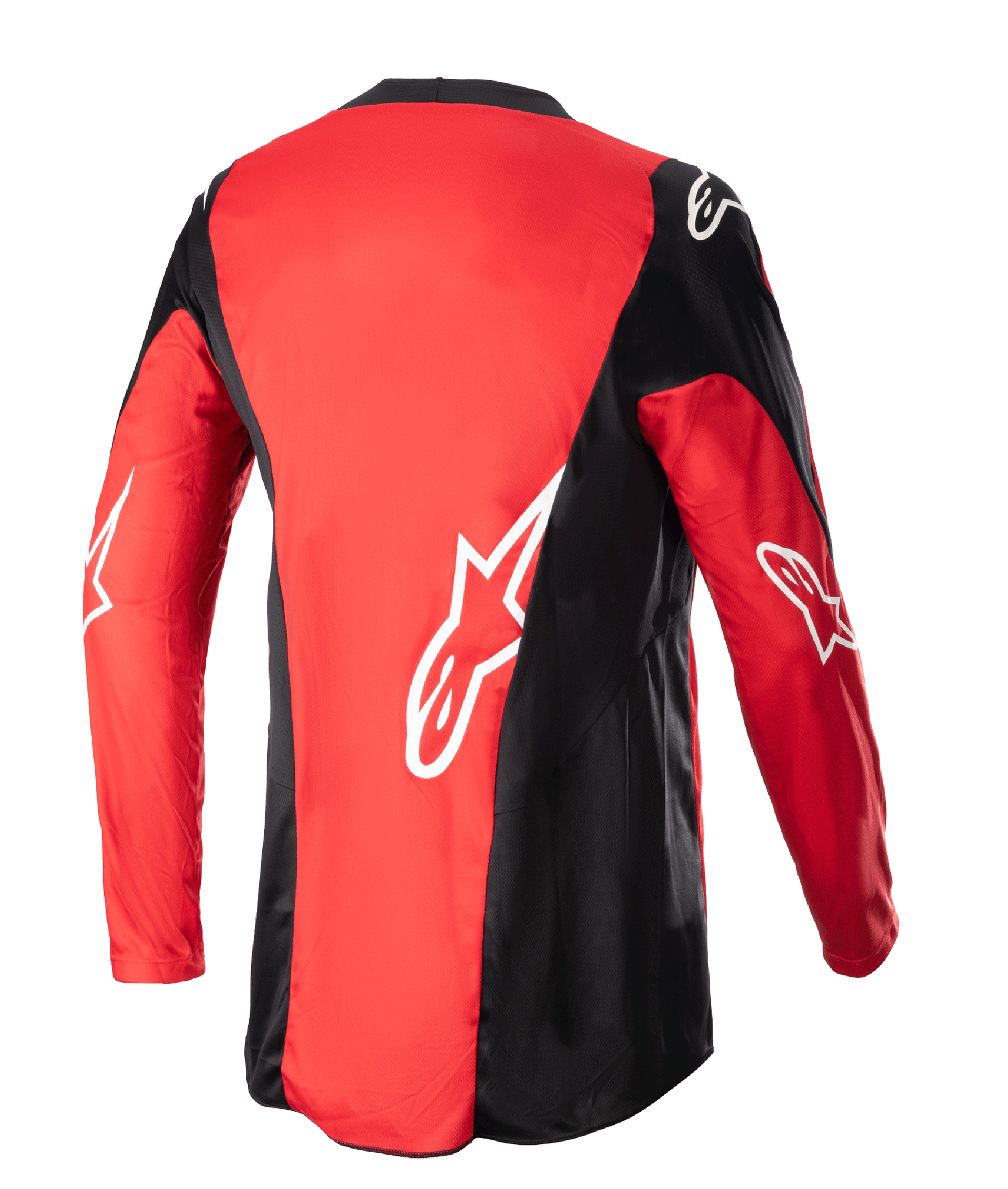 Alpinestars Racer Hoen Trikot 2023 Leichtgewicht Mars Rot Schwarz - MxProStoreParts
