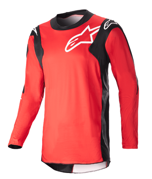Alpinestars Racer Hoen Jersey 2023 Lichtgewicht Mars Rood Zwart - MxProStoreParts