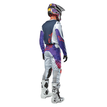 Alpinestars 2024 Racer Hoen Jersey Lichtgrau Warmorange Schwarz - MxProStoreParts