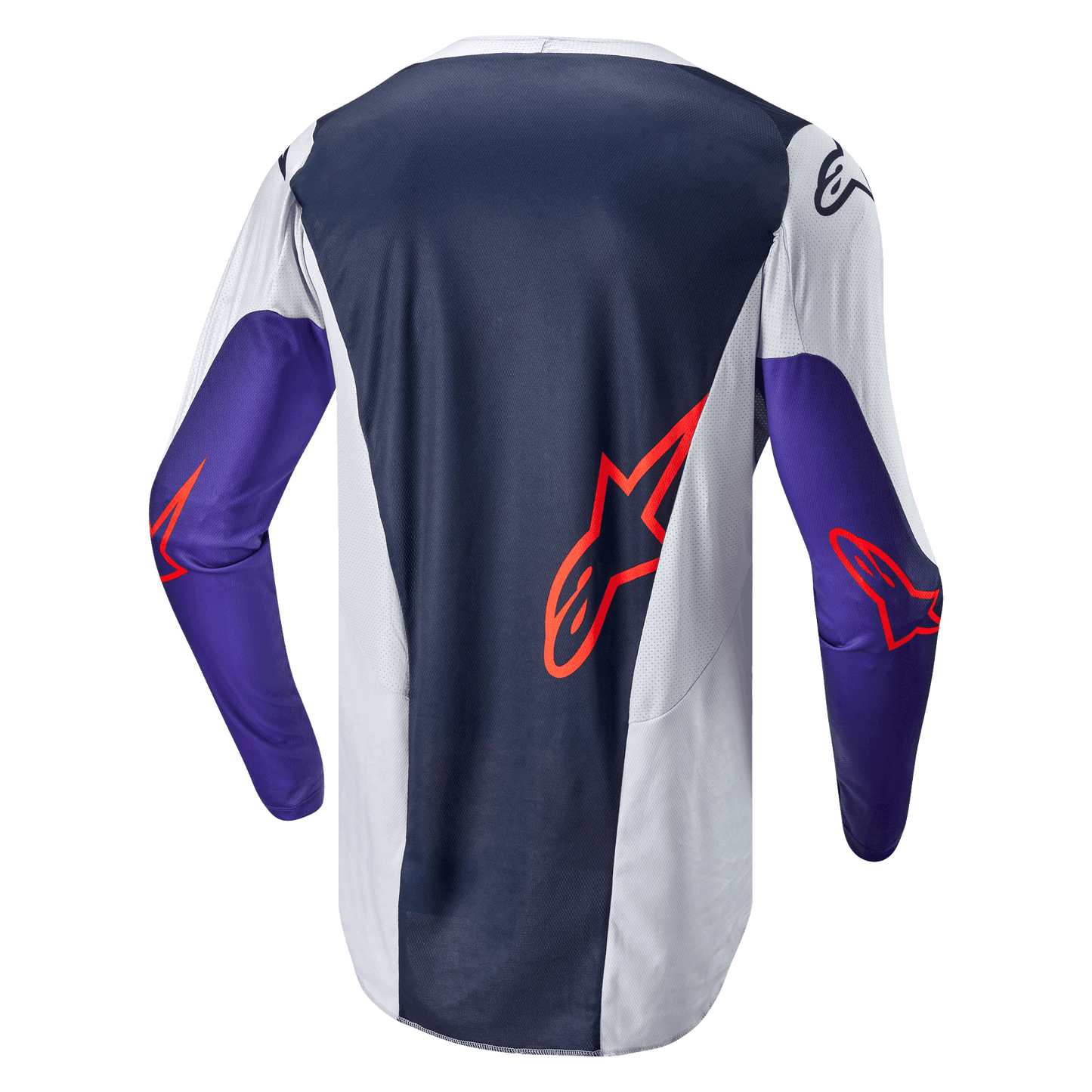Alpinestars 2024 Racer Hoen Trikot Lichtgrau Warmorange Schwarz - MxProStoreParts