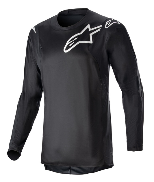 Alpinestars 2023 Racer Graphite volwassen cross shirt Zwart/Reflective