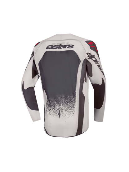 Alpinestars Jeugd Supertech Swan Jersey 2027 Licht Lila Donkergrijs Rood Fluo - MxProStoreParts