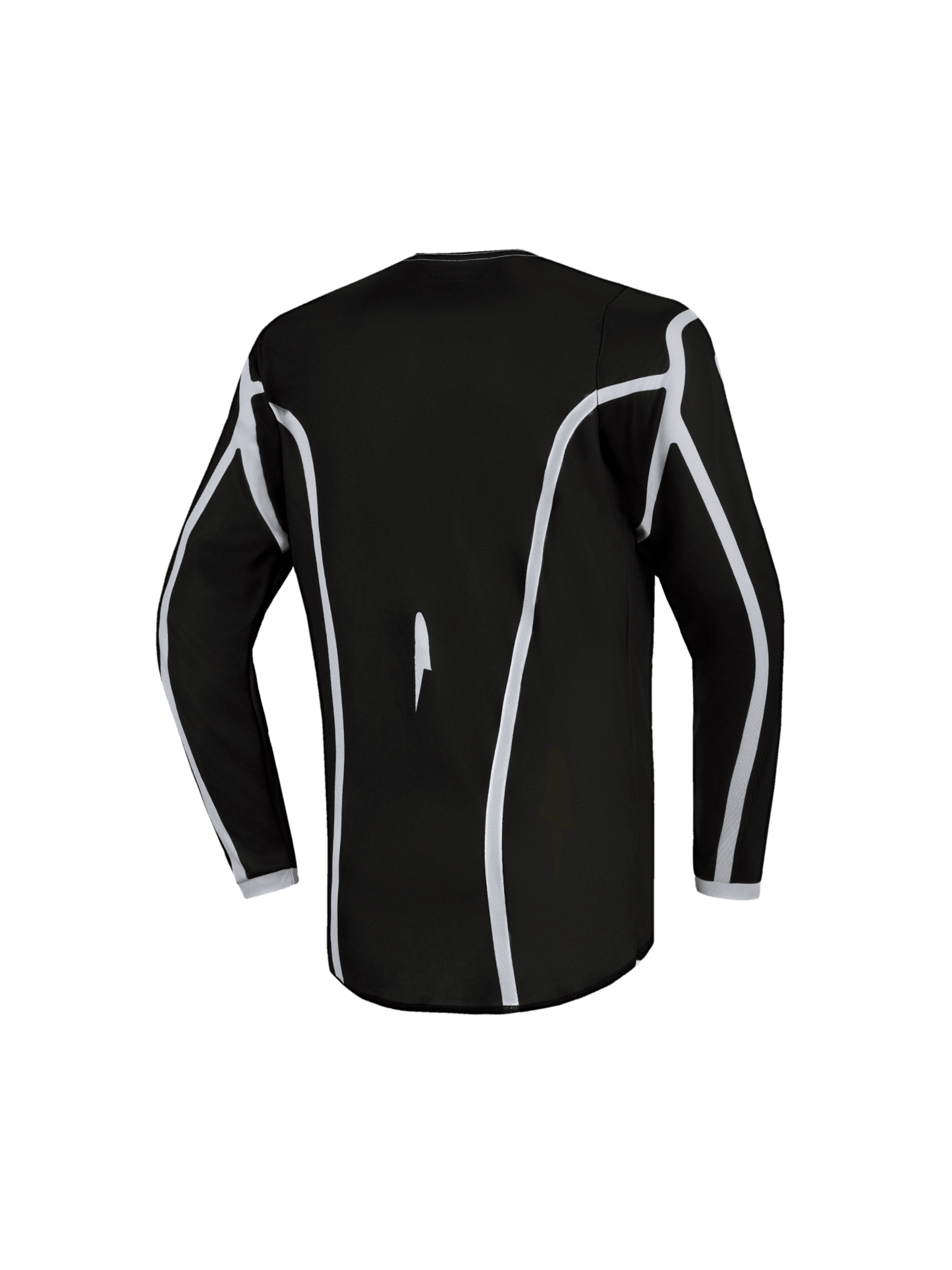 Alpinestars Jeugd Fluid Apex V2 Jersey 2027 Zwart Zilver - MxProStoreParts