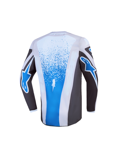 Alpinestars Jeugd Fluid Drag Jersey 2027 Graystone Licht Lila Ucla Blauw