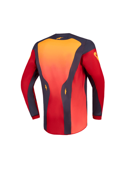 Alpinestars Jeugd Fluid Hunt Jersey Vuurrood Graystone Koraalrood - MxProStoreParts