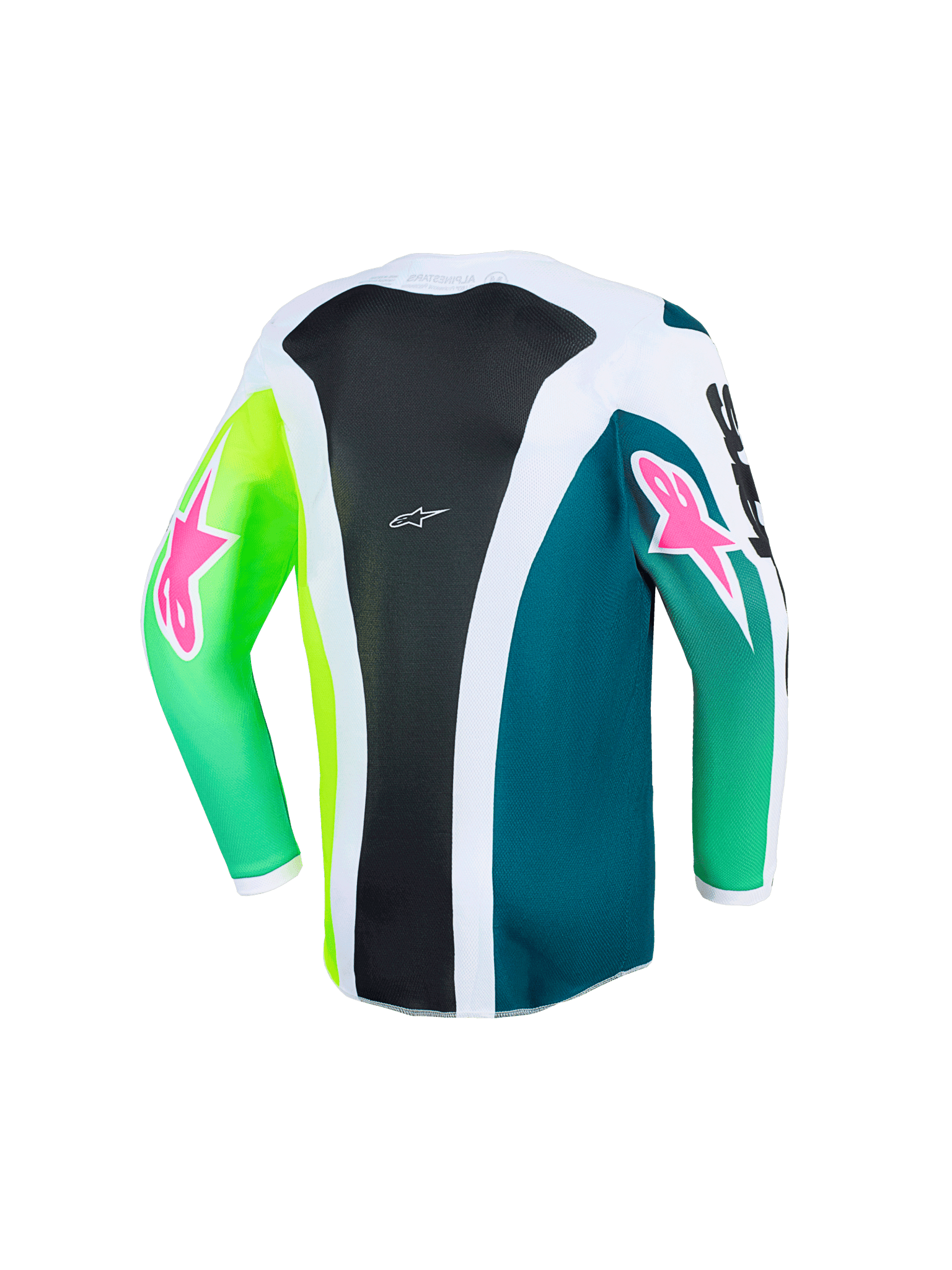 Alpinestars Jugend Fluid Portl Trikot 2026 Grün Weiß Schwarz - MxProStoreParts