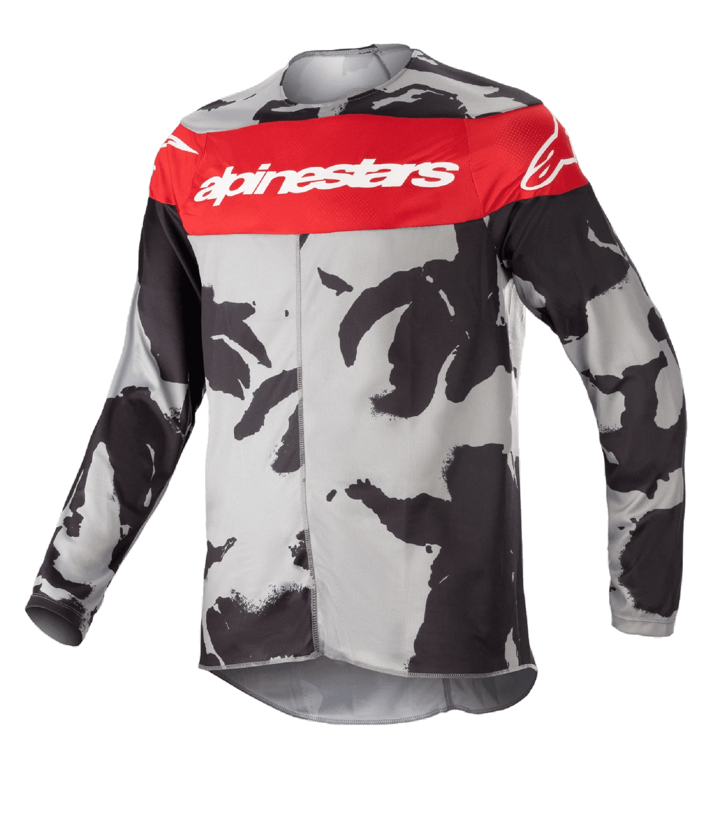 Alpinestars 2023 Racer Tactical Kinder cross shirt Rood / Camo - MxProStoreParts