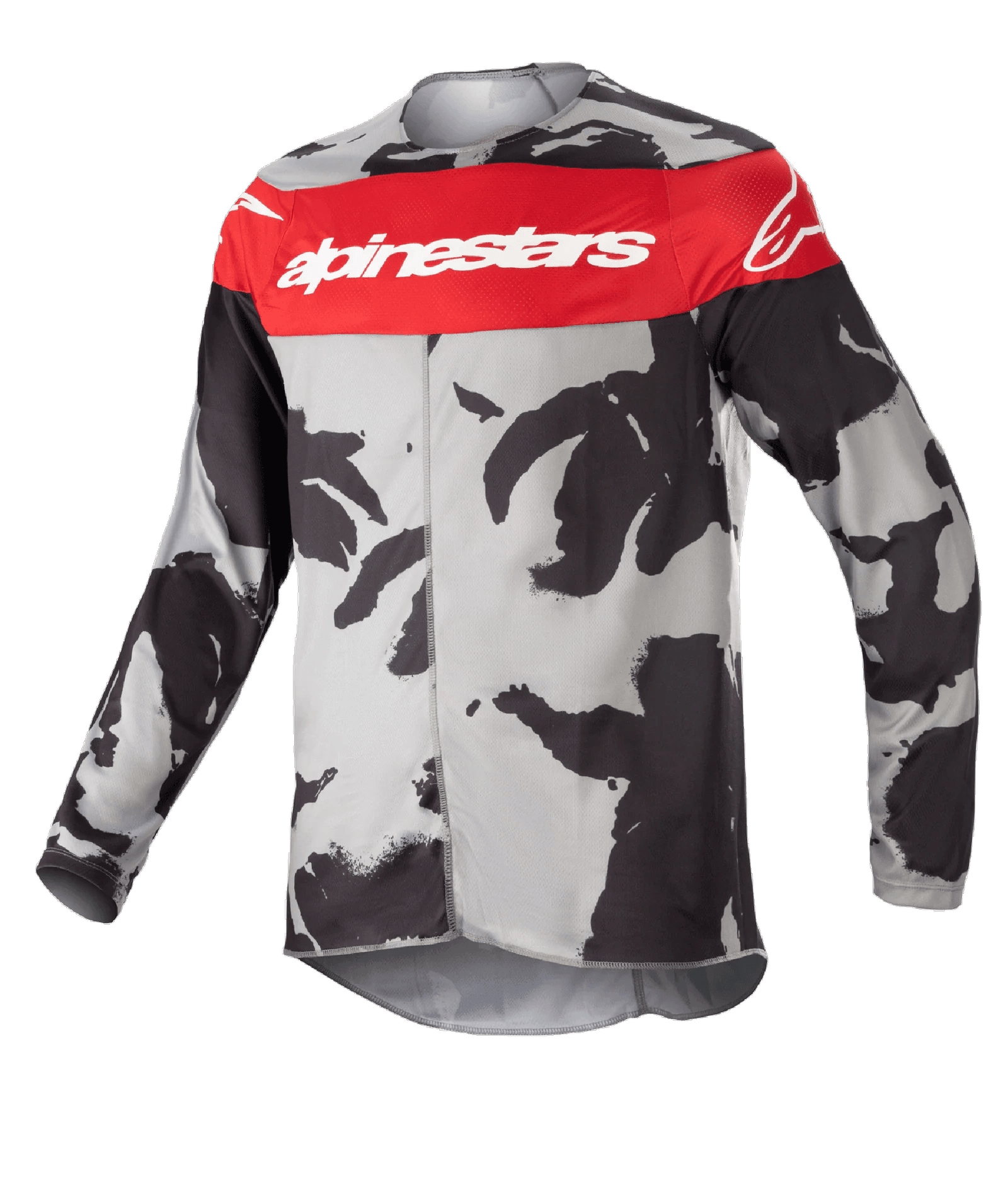 Alpinestars 2023 Racer Tactical Kinder cross shirt Rood / Camo - MxProStoreParts