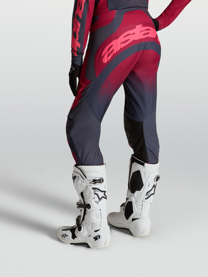 Alpinestars Stella Techstar Swan Broek 2027 Crimson Dark Gray Rouge Red