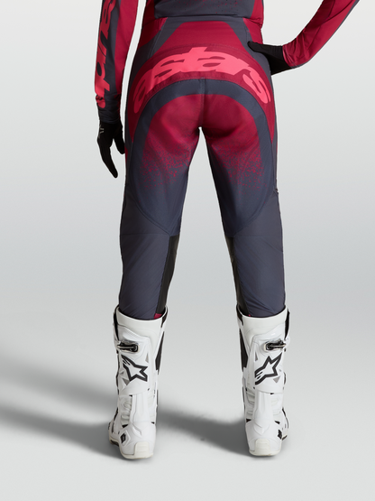 Alpinestars Stella Techstar Swan Broek 2027 Crimson Dark Gray Rouge Red