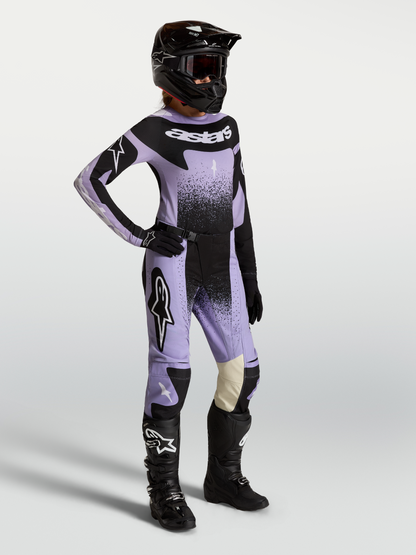 Alpinestars Stella Techstar Swan Broek 2027 Licht Violet Zwart
