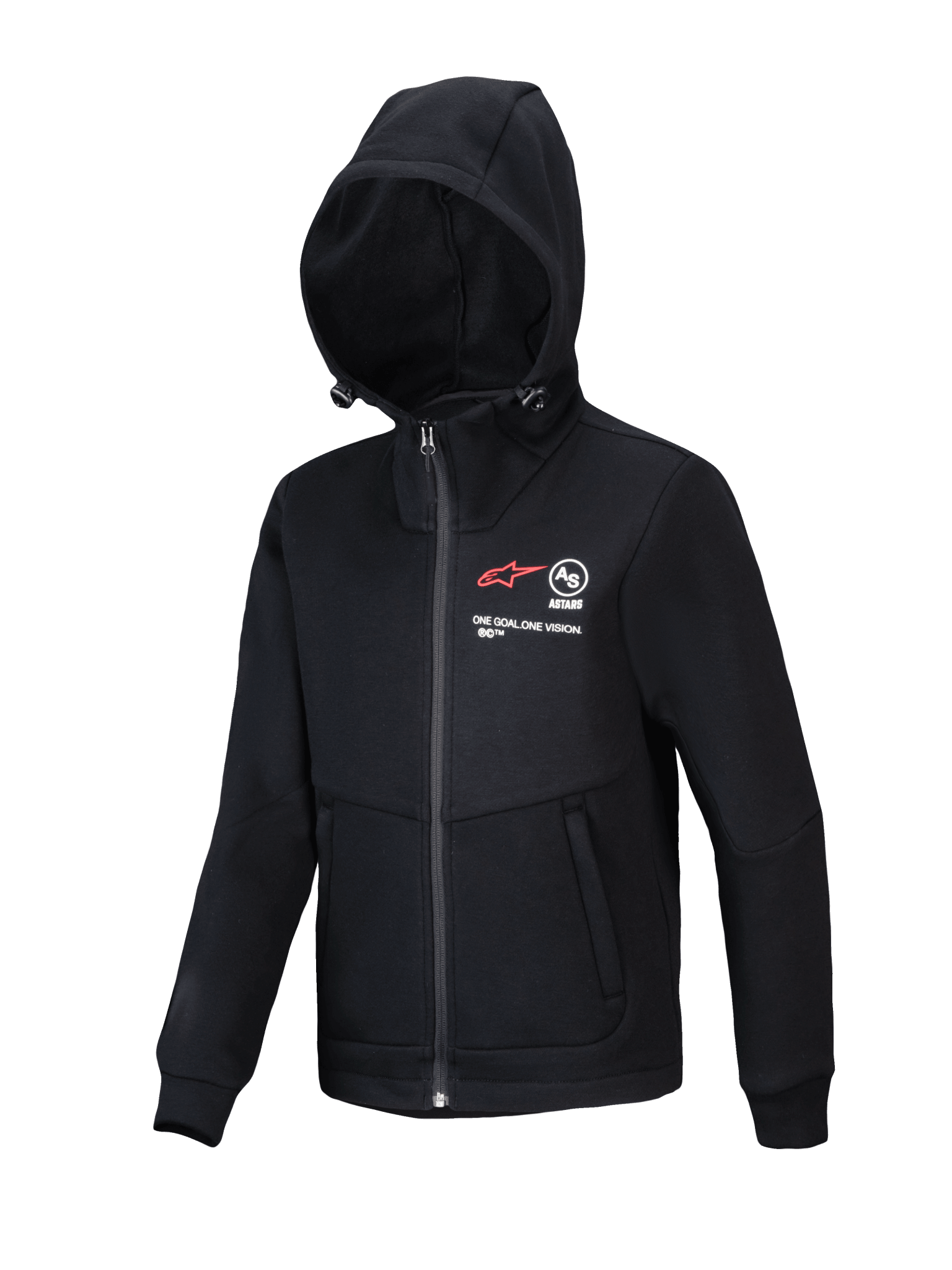 Alpinestars Jugend Racer MX Fleece-Pullover, winddicht schwarz – MxProStoreParts