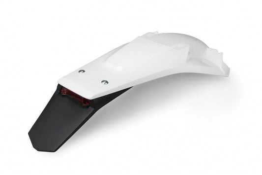 UFO Rear Fender Enduro LED HVA TE/FE 150-501 2017-19 White 041