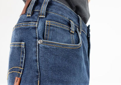 JOHN DOE Chester Mono herenmotorjeans indigo blauw, loose fit, maat 33/34 - MxProStoreParts