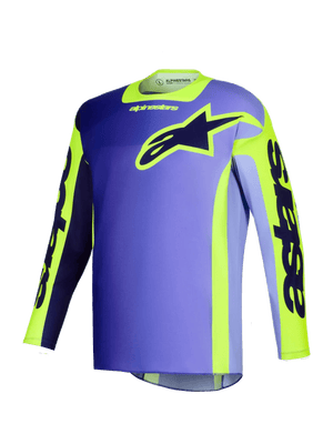JERSEY RACER PORTL PURPLE/YELLOW L