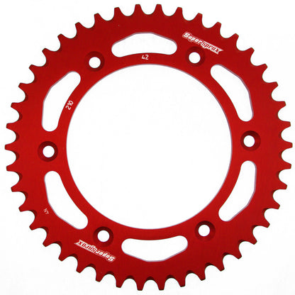 Supersprox Alu Rear sprocket HO CR/CRF Red 52 – RAL-210:52-RED