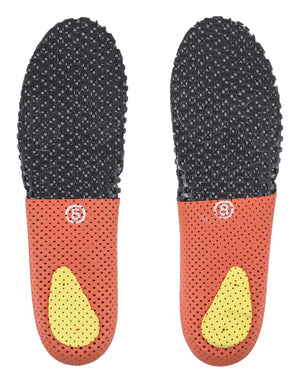 Alpinestars Tech 10 Vented inlegzolen zwart/geel/oranje