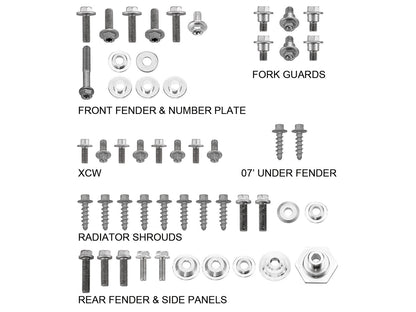 Sixty5 Body Panel Hardware Pack KTM – MX-12162