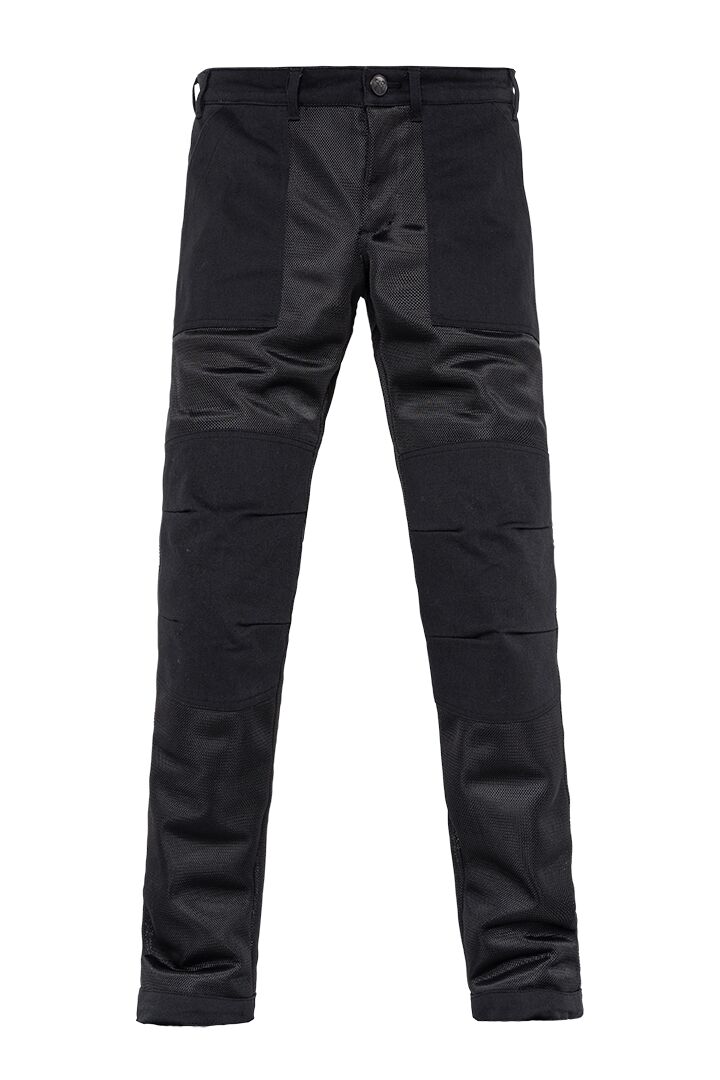 JOHN DOE Aero Mesh textiele motorbroek zwart 33/32 - MxProStoreParts