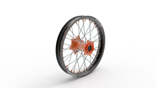 Sport Achterwiel compleet Zwarte Excel One  velg + Kite Oranje naaf 19-2.15 alle KTM SX/SX-F 2013-2022