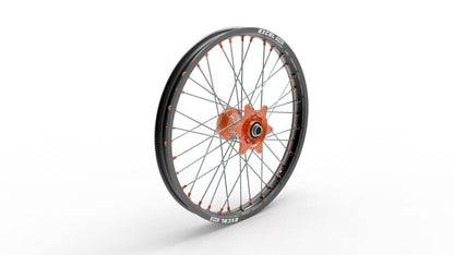 Sport Voorwiel compleet Zwarte Excel One velg + Kite Oranje naaf 21-1.60 alle KTM vanaf 2015-2025