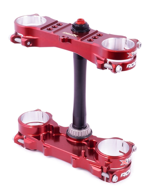 X-Trig Rocs Pro kroonplaten Bruin offset 20-22 Yamaha YZ 250F 2024 & YZ 450F 2023- & Fantic XXF 450 2024-