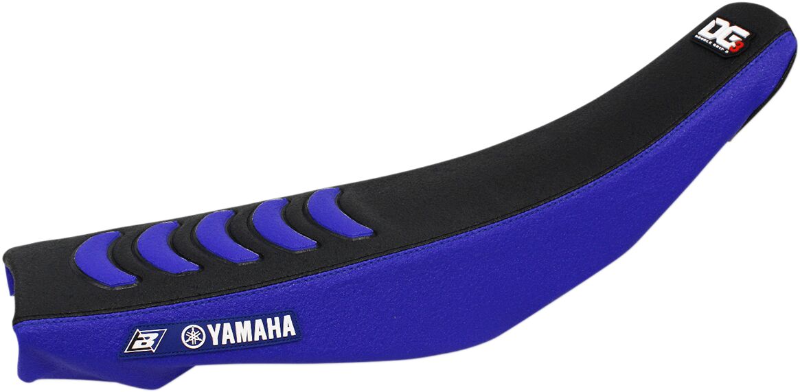 BLACKBIRD RACING Double Grip 3 zadelhoes zwart/blauw — voor YAMAHA YZ 450 F (2010–2013) - MxProStoreParts