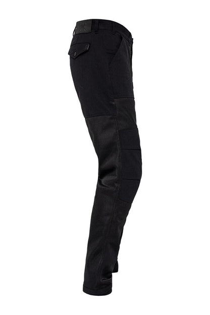 JOHN DOE Aero Mesh herenmotorbroek zwart 36/34