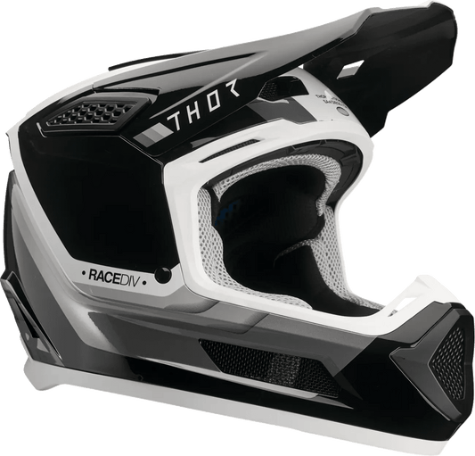 THOR Fleet Defy crosshelm – Zwart/Grijs/Wit