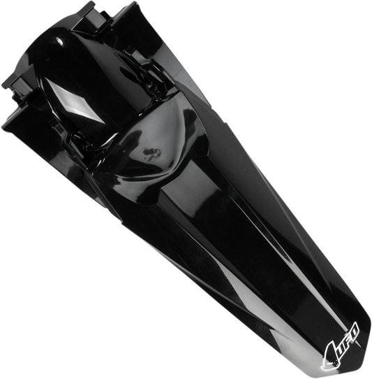 UFO zwart kunststof achterspatbord — voor o.a. HONDA CRF 250 R (2014–2017)
