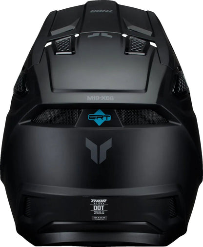THOR Fleet Blackout Helm Mat XL Schwarz - MxProStoreParts
