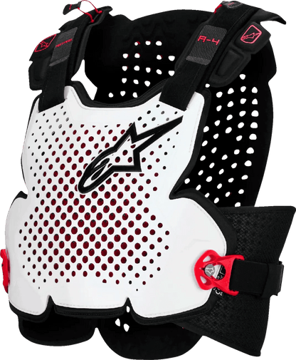Alpinestars 2026 A - 4 Plasma Bodyprotector Zwart / Rood / Wit - MxProStoreParts