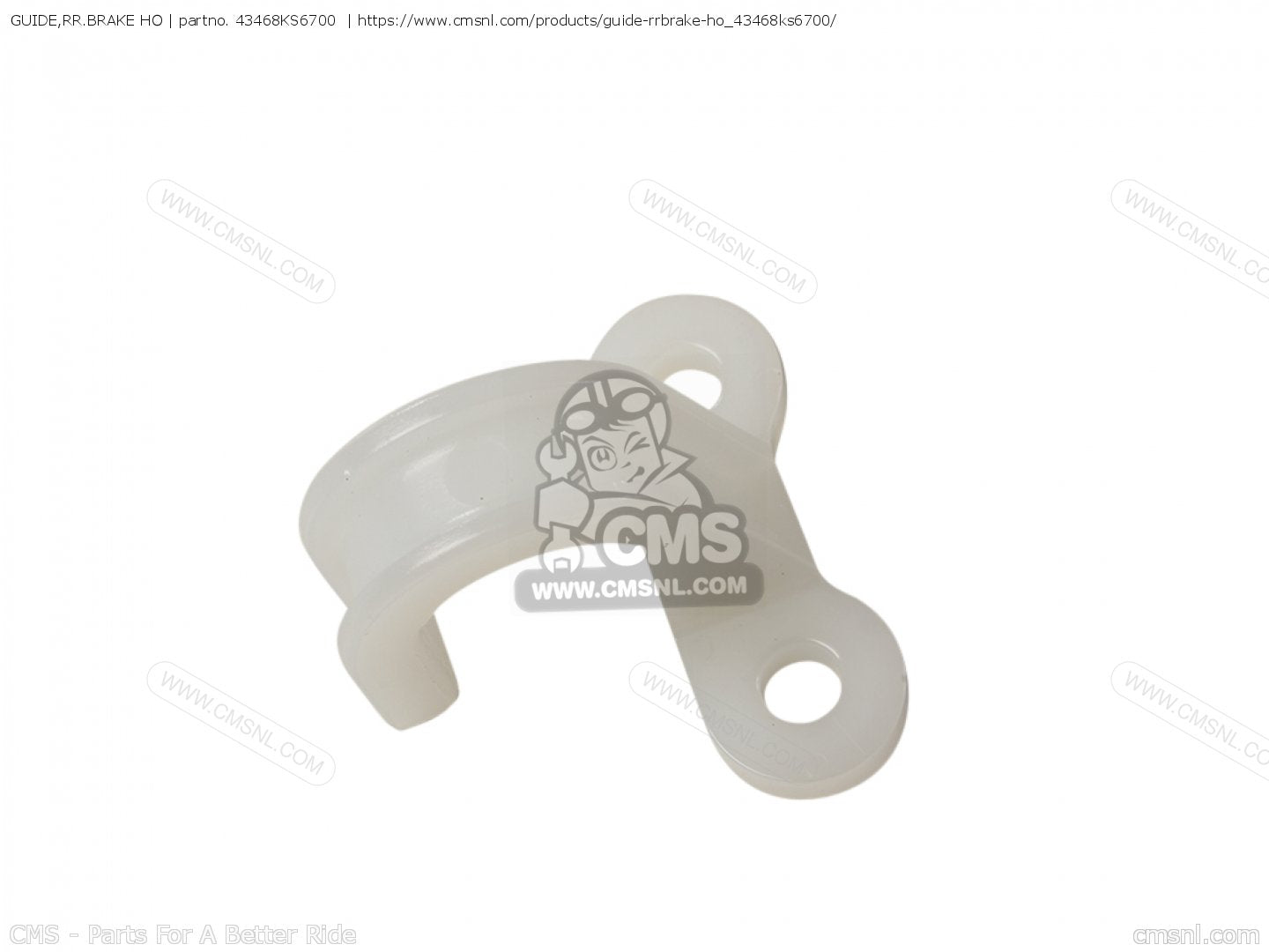 Honda OEM GUIDE,RR.BRAKE HO