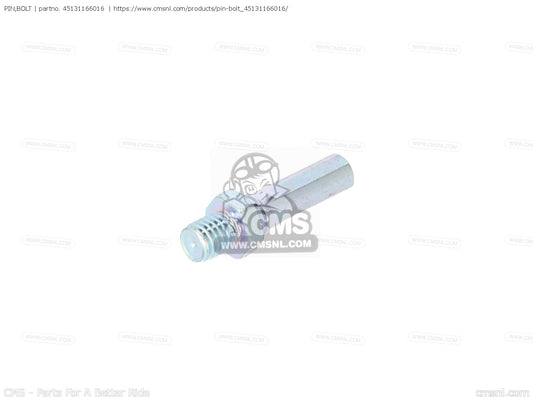 Honda OEM PIN BOLT 45131-166-016