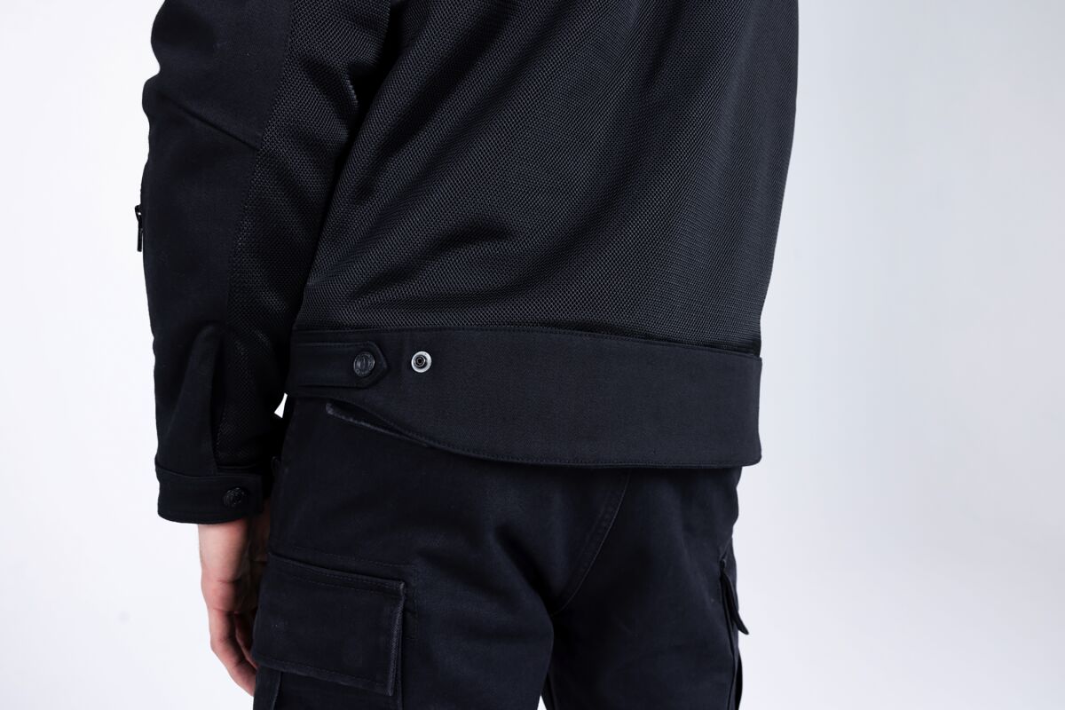 JOHN DOE Aero Mesh herenjas zwart XL - MxProStoreParts