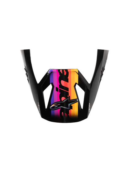 Alpinestars S-M3 Force helmklep – Zwart glanzend