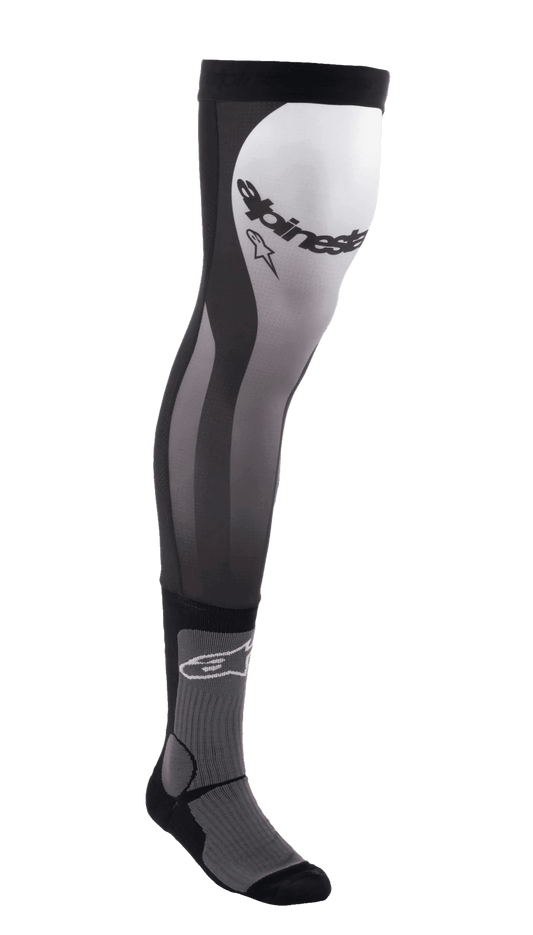Alpinestars Knee Brace Socks Black/White - MxProStoreParts