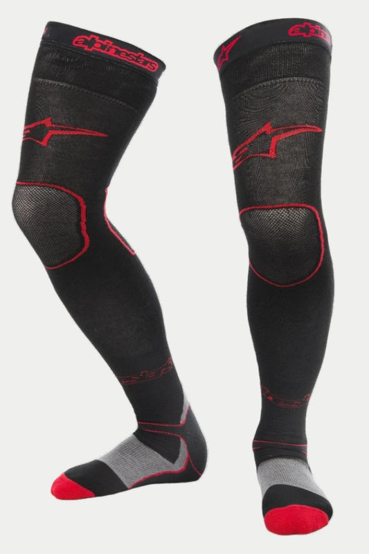 Alpinestars MX Long Socks Black/Red - MxProStoreParts