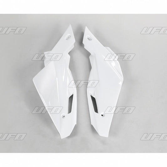 UFO Side Number Plates HVA TC/TE250-510 08-13 White 041