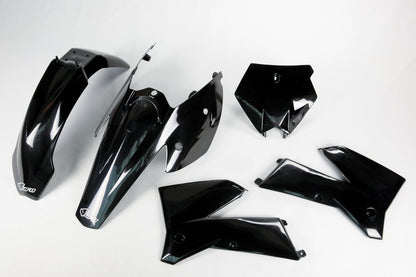 UFO Plastic kit 5-parts Black KTM SX125- 05-06
