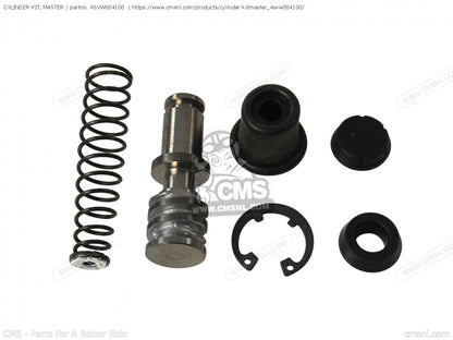 Yamaha OEM Voorrem Master Cylinder revisieset Yamaha YZ 125/250 1996-2000 &amp; YZ 80 1997-2000 &amp; YZ/WR 400/426F 1998-2000